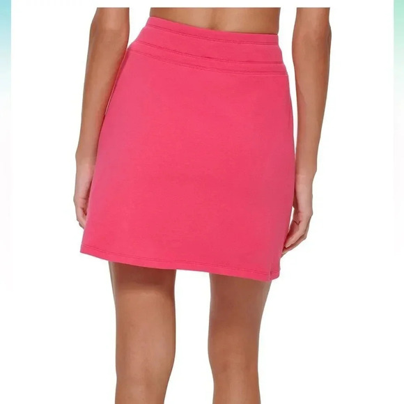 Dkny Sport Women's Logo Skirt Pink NWT - Picture 4 of 5